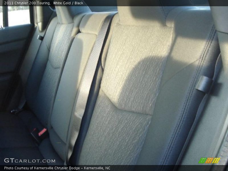 White Gold / Black 2011 Chrysler 200 Touring