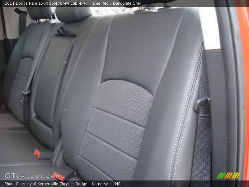 Flame Red / Dark Slate Gray 2011 Dodge Ram 1500 Sport Crew Cab 4x4