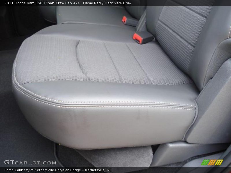 Flame Red / Dark Slate Gray 2011 Dodge Ram 1500 Sport Crew Cab 4x4