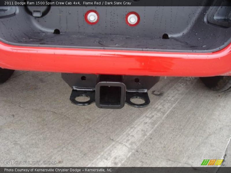 Flame Red / Dark Slate Gray 2011 Dodge Ram 1500 Sport Crew Cab 4x4