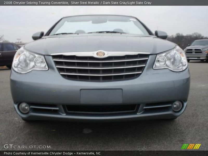 Silver Steel Metallic / Dark Slate Gray/Light Slate Gray 2008 Chrysler Sebring Touring Convertible