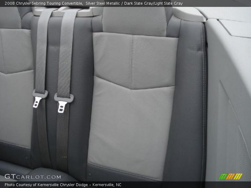 Silver Steel Metallic / Dark Slate Gray/Light Slate Gray 2008 Chrysler Sebring Touring Convertible