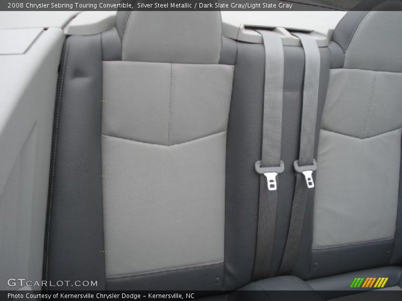 Silver Steel Metallic / Dark Slate Gray/Light Slate Gray 2008 Chrysler Sebring Touring Convertible