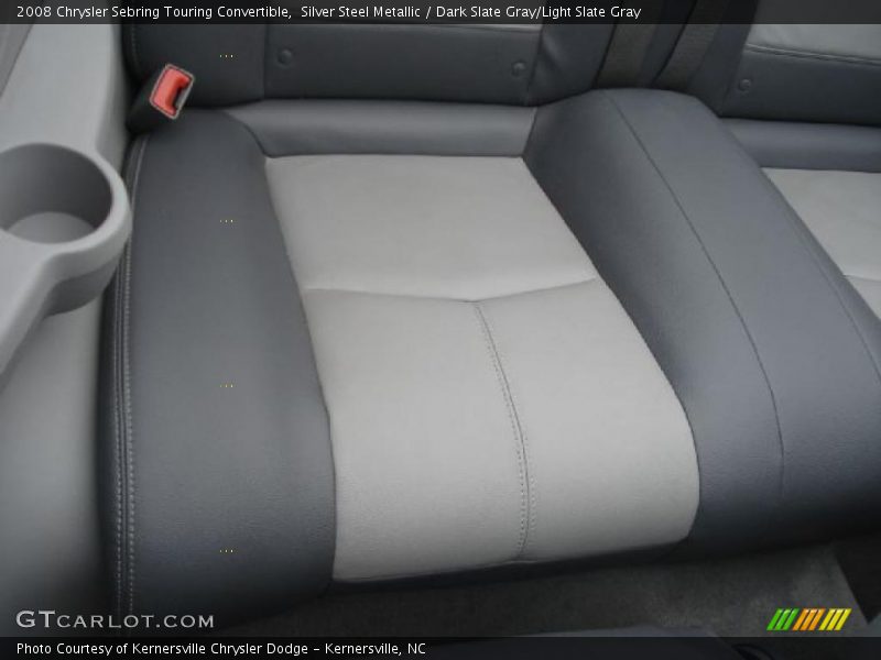 Silver Steel Metallic / Dark Slate Gray/Light Slate Gray 2008 Chrysler Sebring Touring Convertible