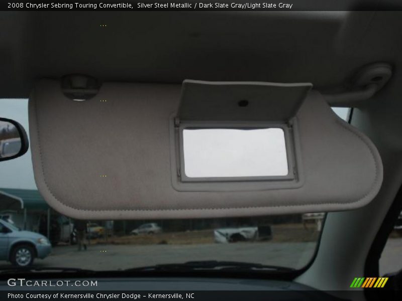 Silver Steel Metallic / Dark Slate Gray/Light Slate Gray 2008 Chrysler Sebring Touring Convertible