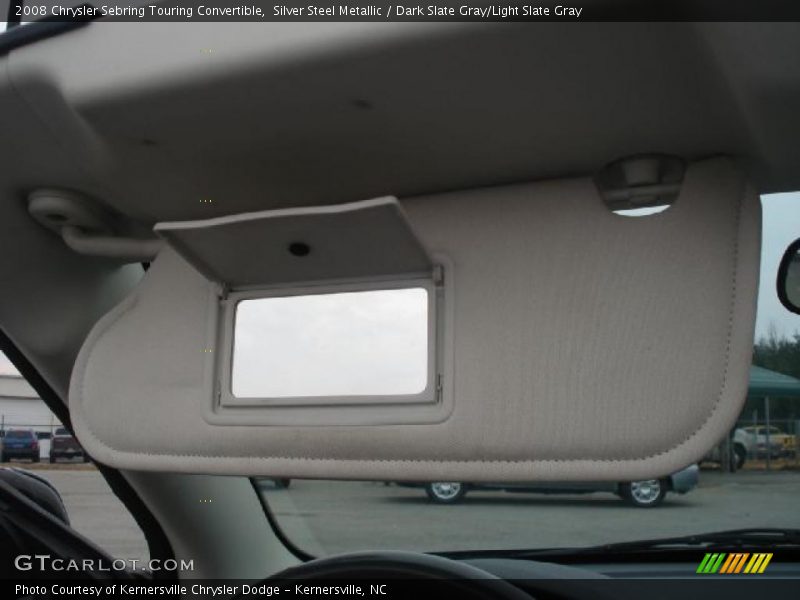 Silver Steel Metallic / Dark Slate Gray/Light Slate Gray 2008 Chrysler Sebring Touring Convertible
