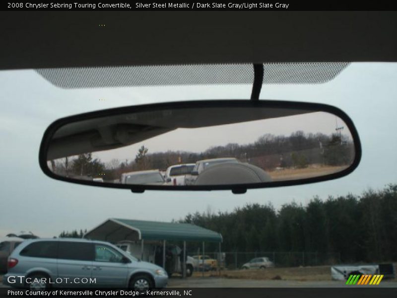 Silver Steel Metallic / Dark Slate Gray/Light Slate Gray 2008 Chrysler Sebring Touring Convertible