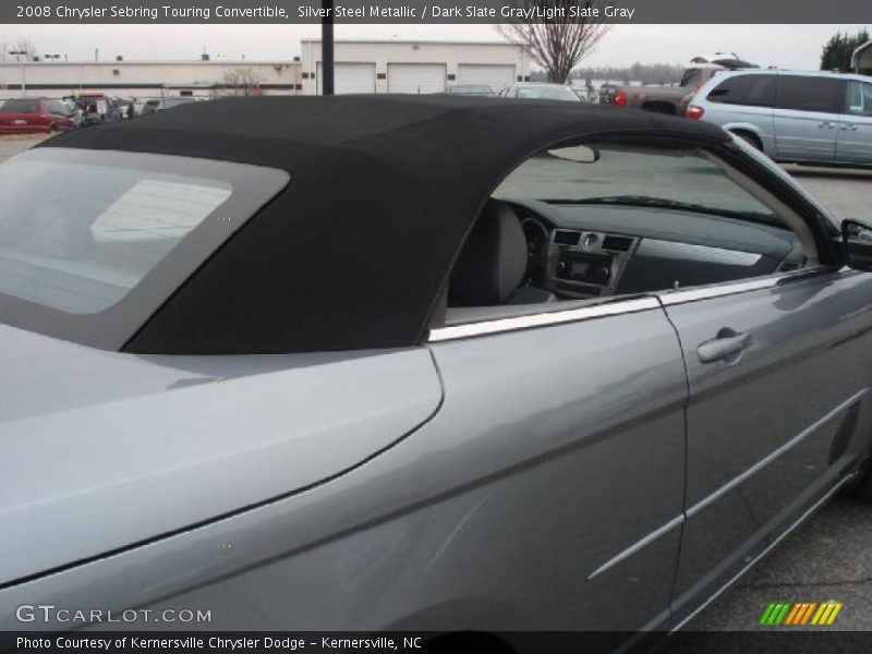 Silver Steel Metallic / Dark Slate Gray/Light Slate Gray 2008 Chrysler Sebring Touring Convertible