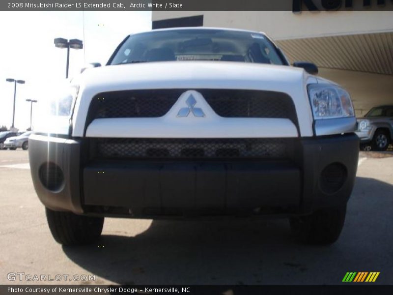 Arctic White / Slate 2008 Mitsubishi Raider LS Extended Cab