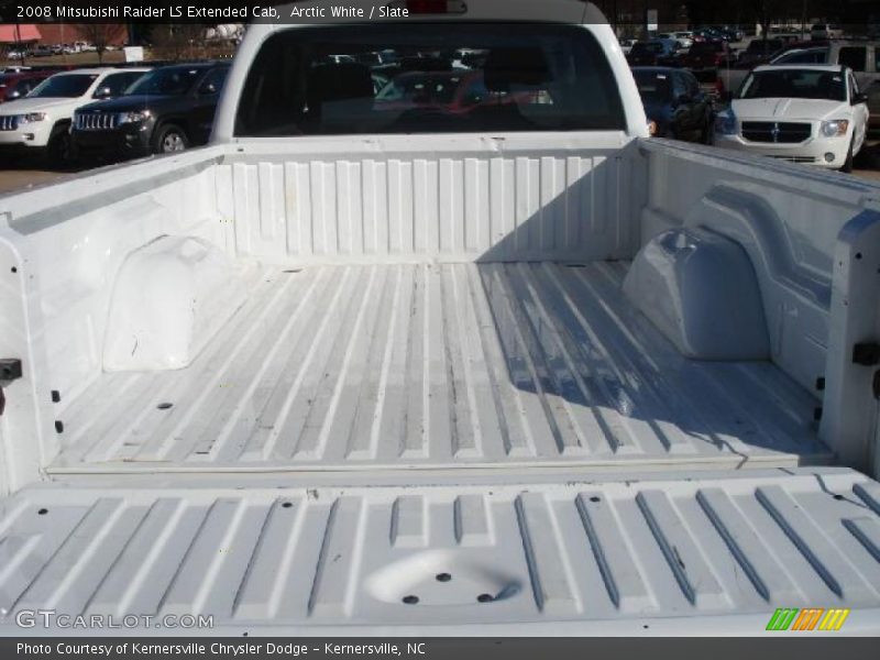 Arctic White / Slate 2008 Mitsubishi Raider LS Extended Cab