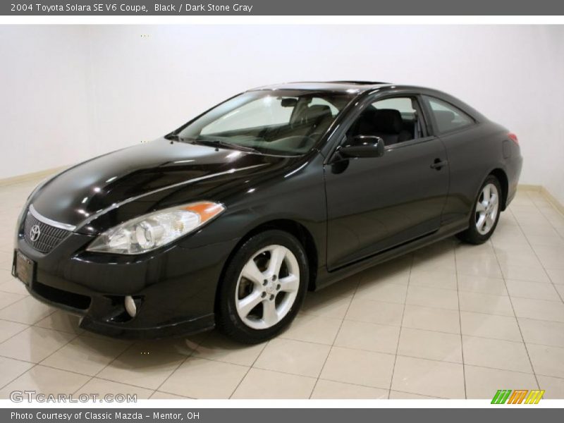 Black / Dark Stone Gray 2004 Toyota Solara SE V6 Coupe