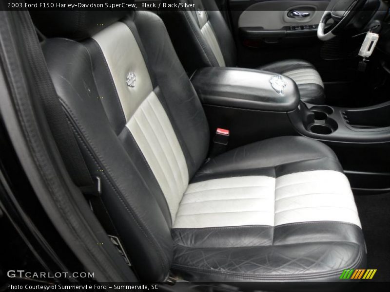  2003 F150 Harley-Davidson SuperCrew Black/Silver Interior