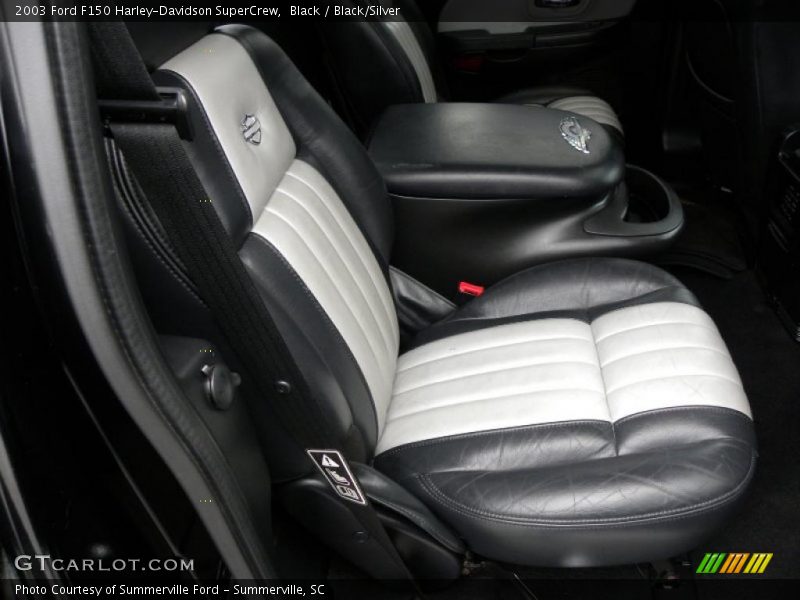 2003 F150 Harley-Davidson SuperCrew Black/Silver Interior