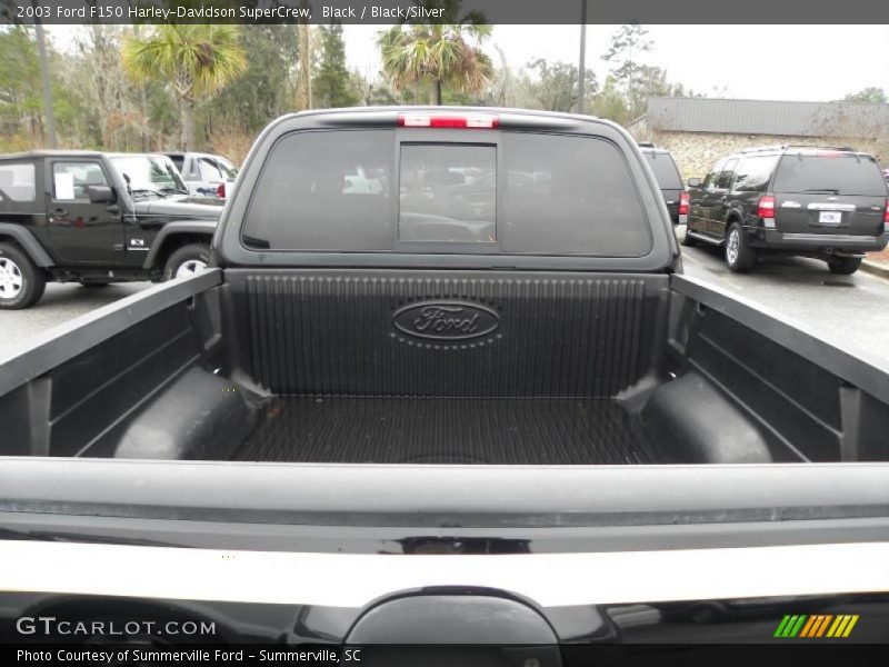 Black / Black/Silver 2003 Ford F150 Harley-Davidson SuperCrew
