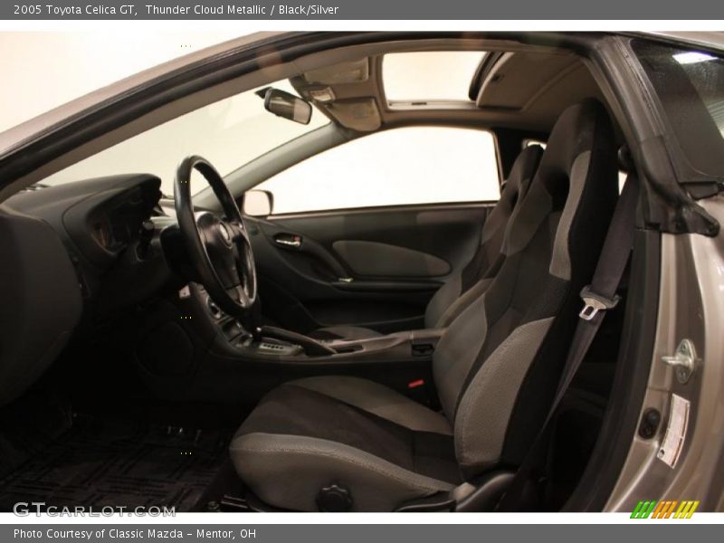  2005 Celica GT Black/Silver Interior