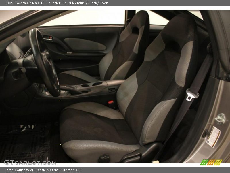  2005 Celica GT Black/Silver Interior