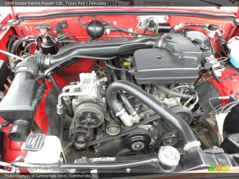  1996 Dakota Regular Cab Engine - 2.5 Liter OHV 8-Valve 4 Cylinder