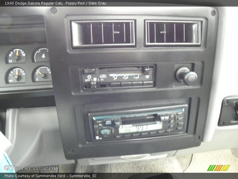 Controls of 1996 Dakota Regular Cab