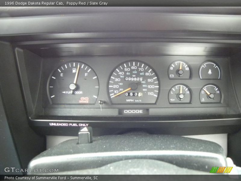  1996 Dakota Regular Cab Regular Cab Gauges