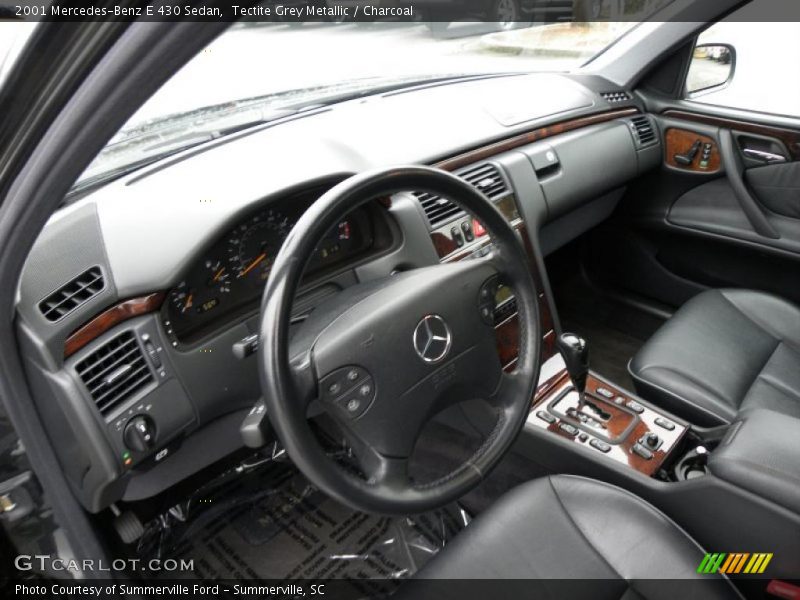  2001 E 430 Sedan Charcoal Interior