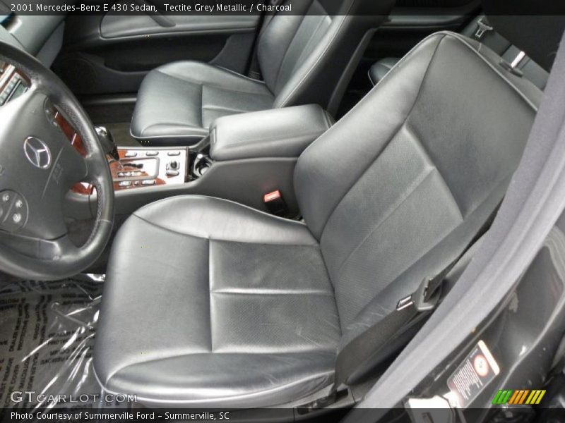  2001 E 430 Sedan Charcoal Interior