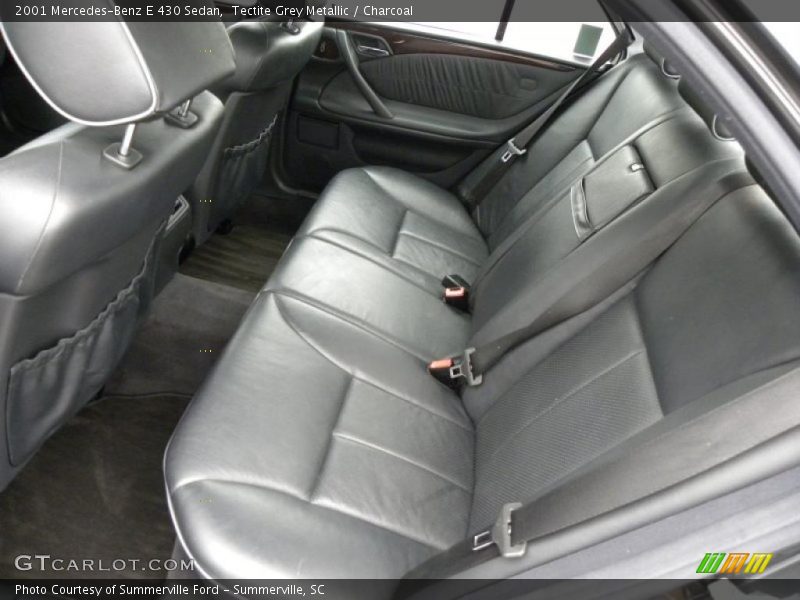  2001 E 430 Sedan Charcoal Interior