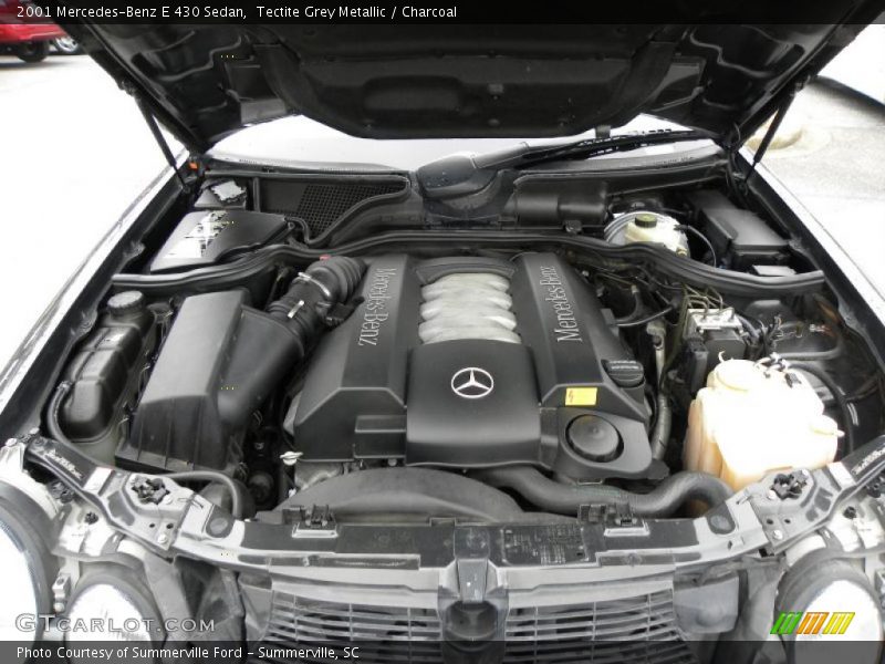  2001 E 430 Sedan Engine - 4.3 Liter SOHC 24-Valve V8