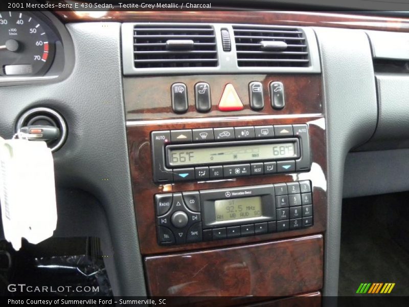 Controls of 2001 E 430 Sedan