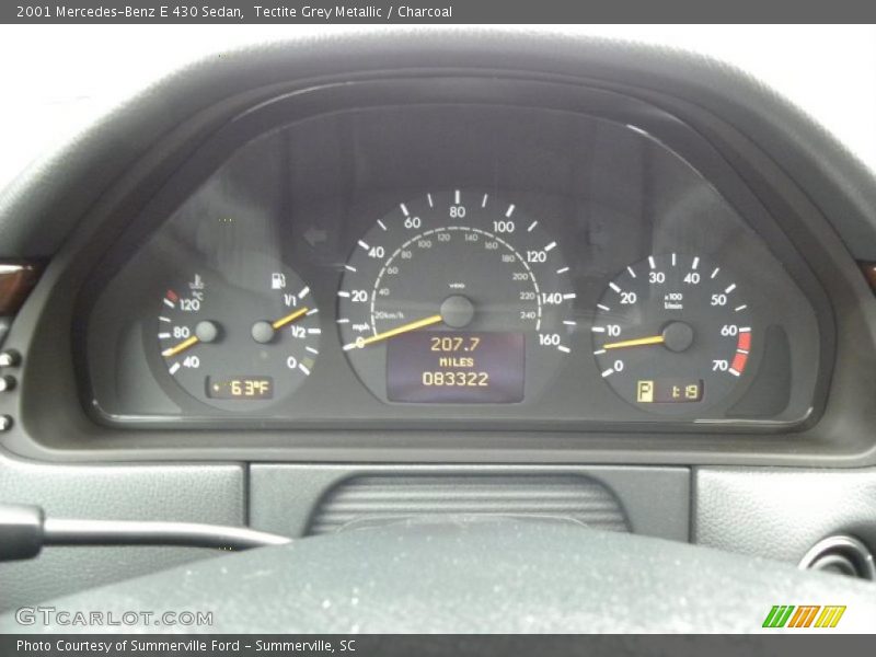  2001 E 430 Sedan 430 Sedan Gauges