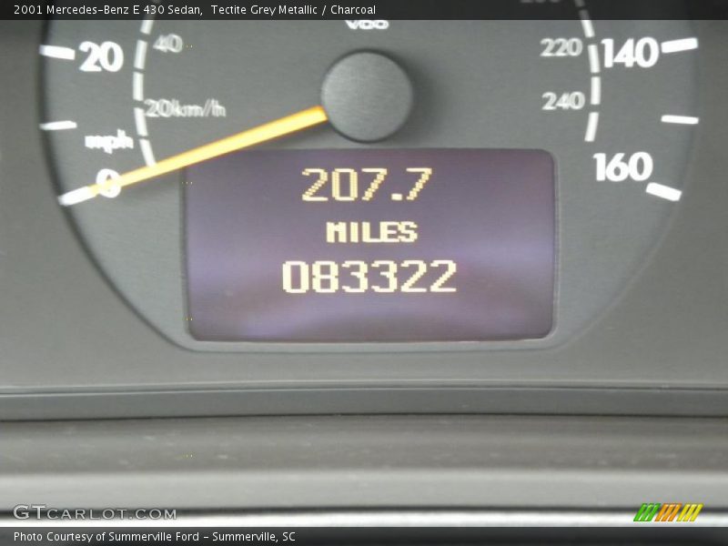 Tectite Grey Metallic / Charcoal 2001 Mercedes-Benz E 430 Sedan