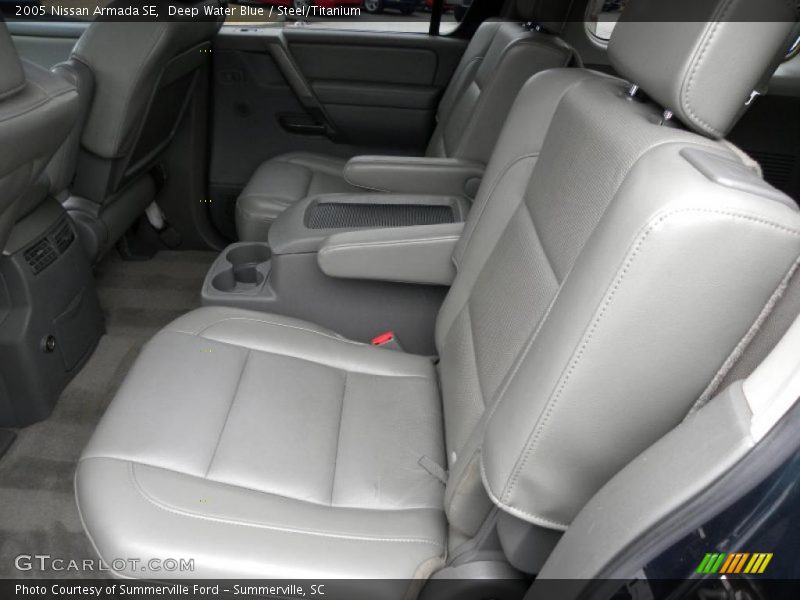 Deep Water Blue / Steel/Titanium 2005 Nissan Armada SE