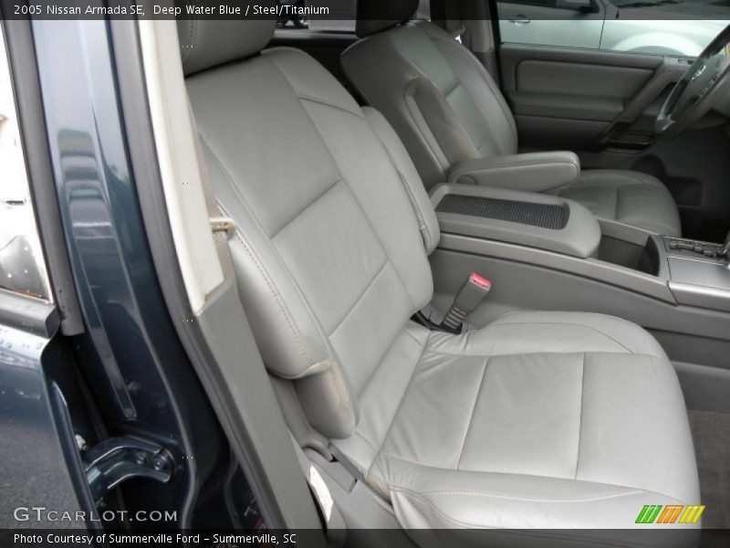 Deep Water Blue / Steel/Titanium 2005 Nissan Armada SE