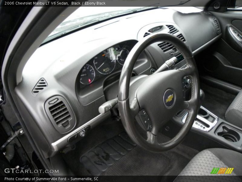 Black / Ebony Black 2006 Chevrolet Malibu LT V6 Sedan