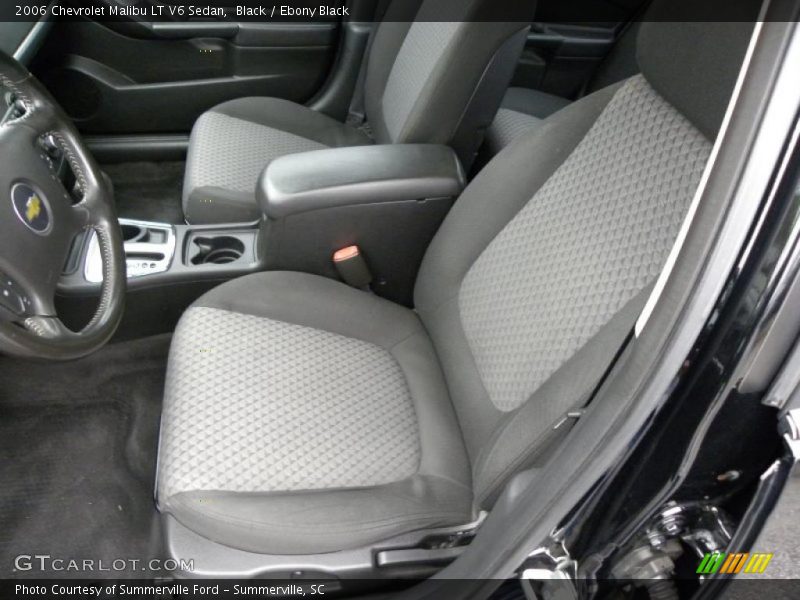 Black / Ebony Black 2006 Chevrolet Malibu LT V6 Sedan