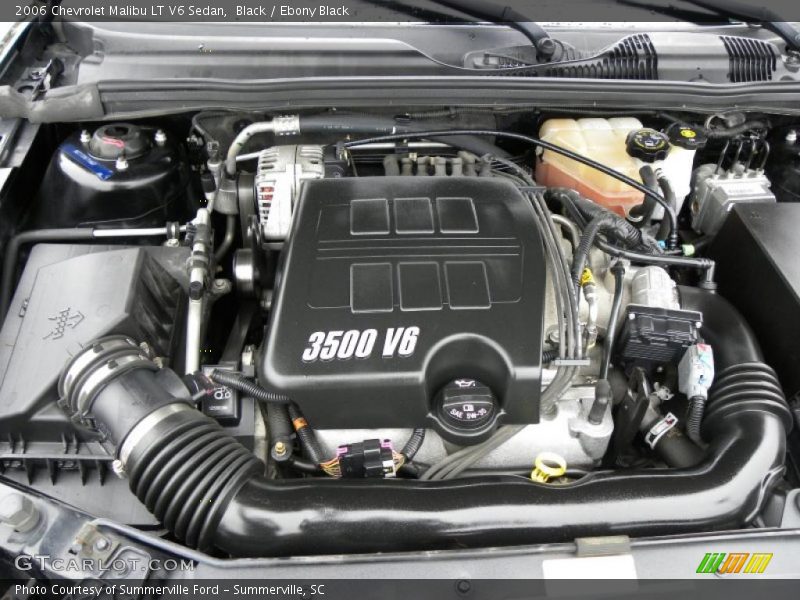 Black / Ebony Black 2006 Chevrolet Malibu LT V6 Sedan
