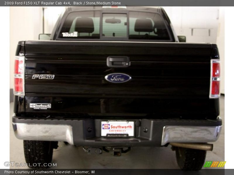 Black / Stone/Medium Stone 2009 Ford F150 XLT Regular Cab 4x4