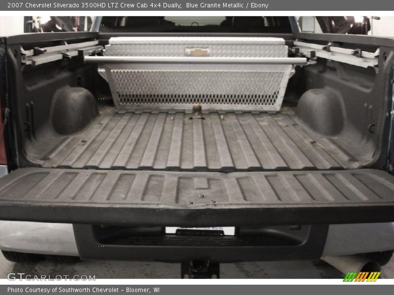 Blue Granite Metallic / Ebony 2007 Chevrolet Silverado 3500HD LTZ Crew Cab 4x4 Dually