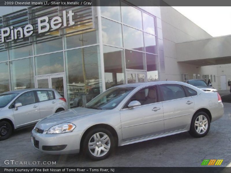 Silver Ice Metallic / Gray 2009 Chevrolet Impala LT