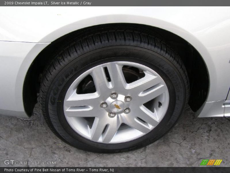 Silver Ice Metallic / Gray 2009 Chevrolet Impala LT