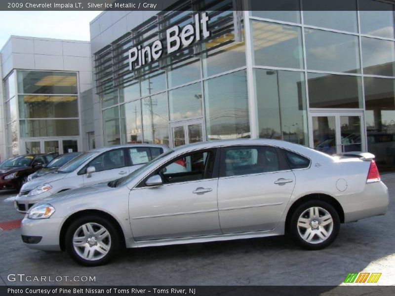 Silver Ice Metallic / Gray 2009 Chevrolet Impala LT