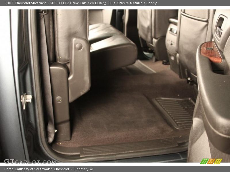 Blue Granite Metallic / Ebony 2007 Chevrolet Silverado 3500HD LTZ Crew Cab 4x4 Dually