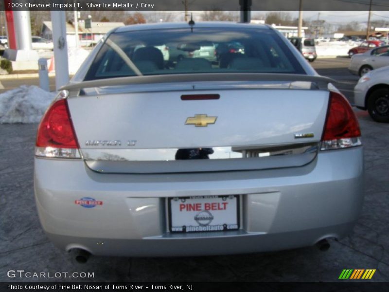 Silver Ice Metallic / Gray 2009 Chevrolet Impala LT