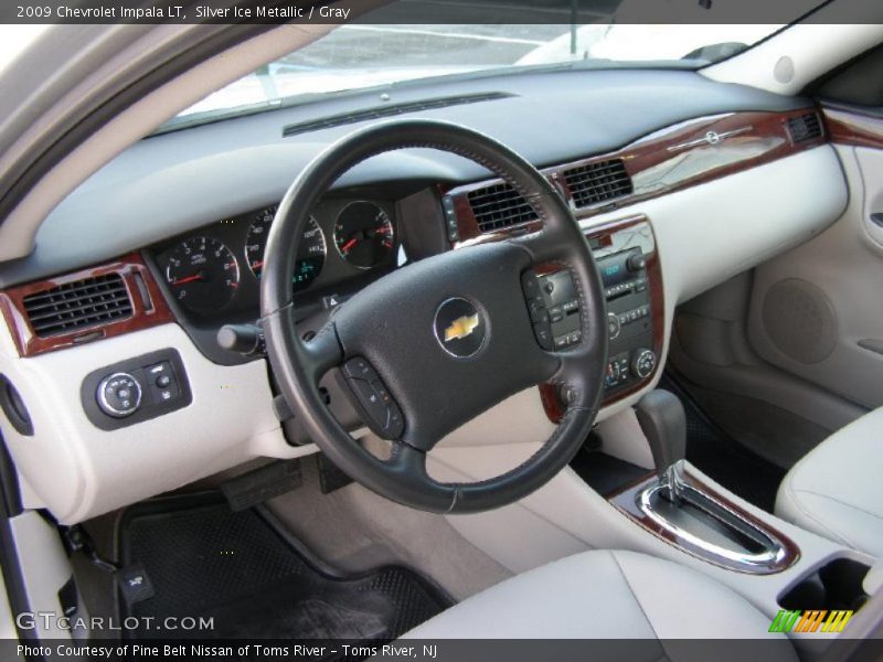 Silver Ice Metallic / Gray 2009 Chevrolet Impala LT