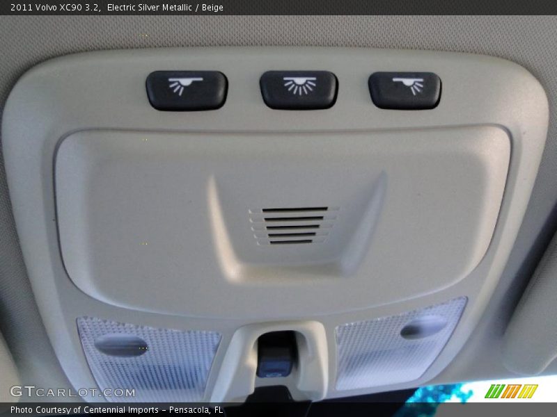 Electric Silver Metallic / Beige 2011 Volvo XC90 3.2