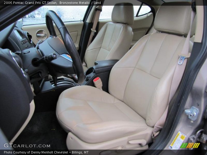 Bronzestone Metallic / Sand 2006 Pontiac Grand Prix GT Sedan