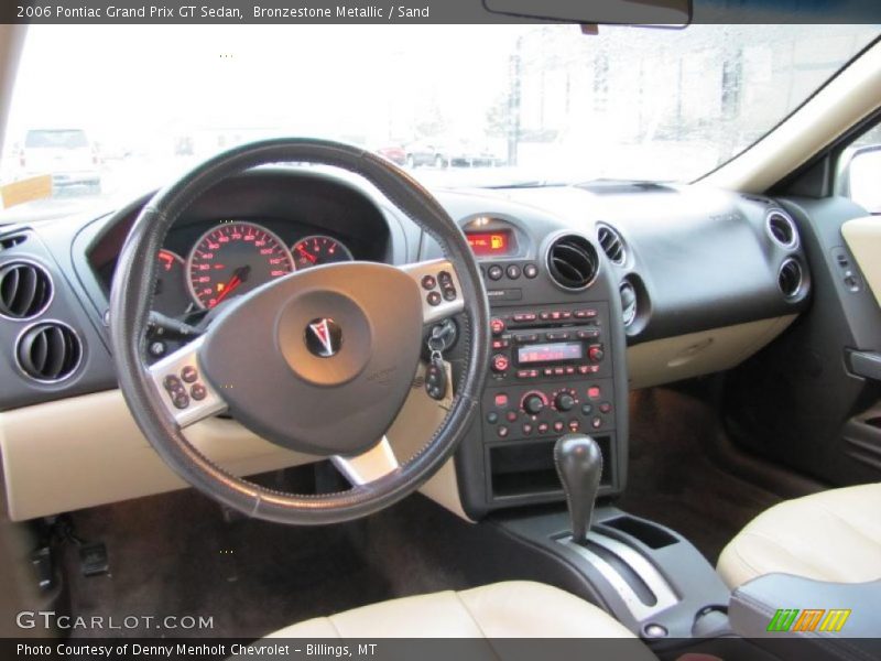 Bronzestone Metallic / Sand 2006 Pontiac Grand Prix GT Sedan
