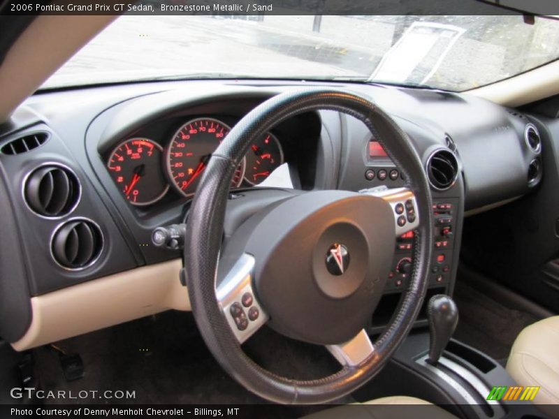 Bronzestone Metallic / Sand 2006 Pontiac Grand Prix GT Sedan
