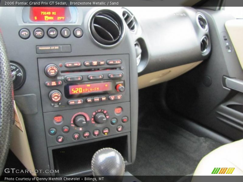 Bronzestone Metallic / Sand 2006 Pontiac Grand Prix GT Sedan