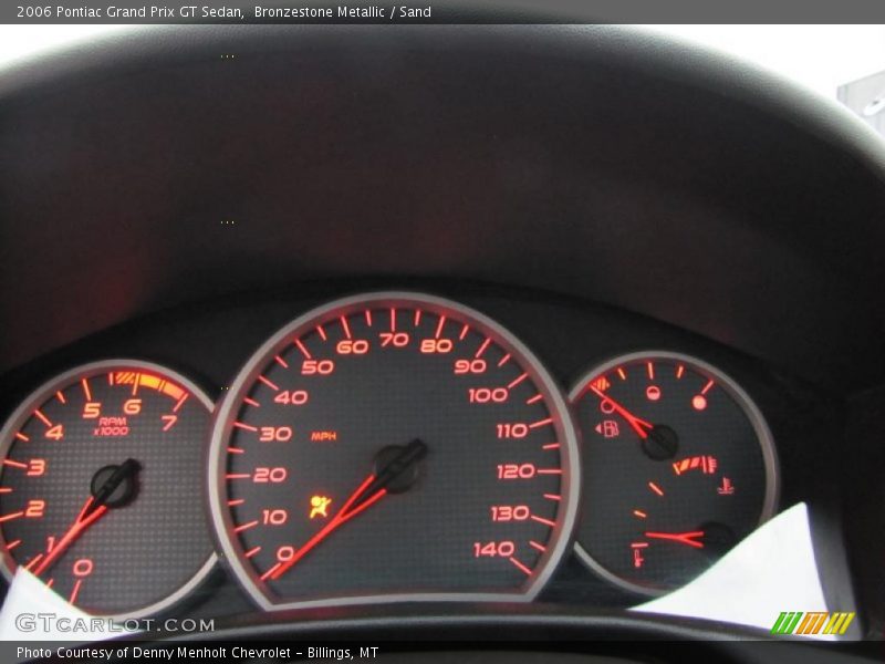Bronzestone Metallic / Sand 2006 Pontiac Grand Prix GT Sedan