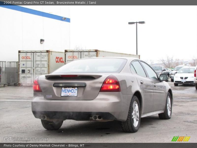 Bronzestone Metallic / Sand 2006 Pontiac Grand Prix GT Sedan